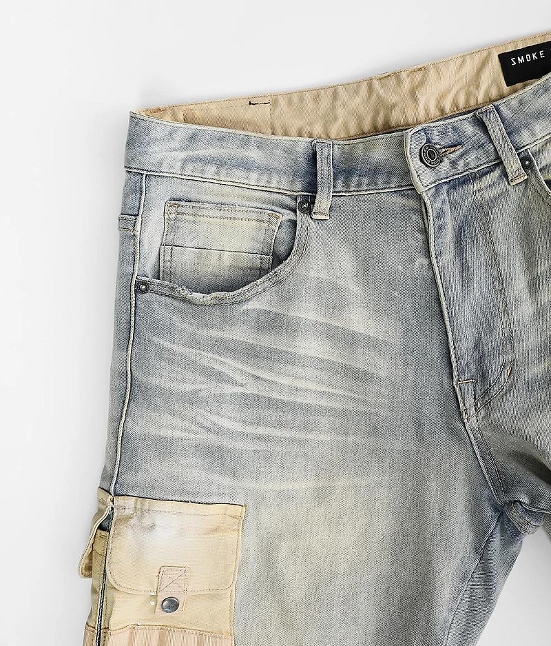 Cargo Taper Stretch Jean