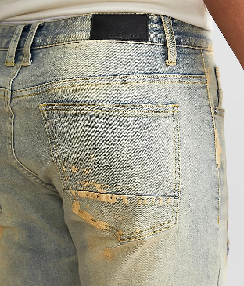 Foiled Taper Stretch Jean