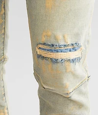 Foiled Taper Stretch Jean