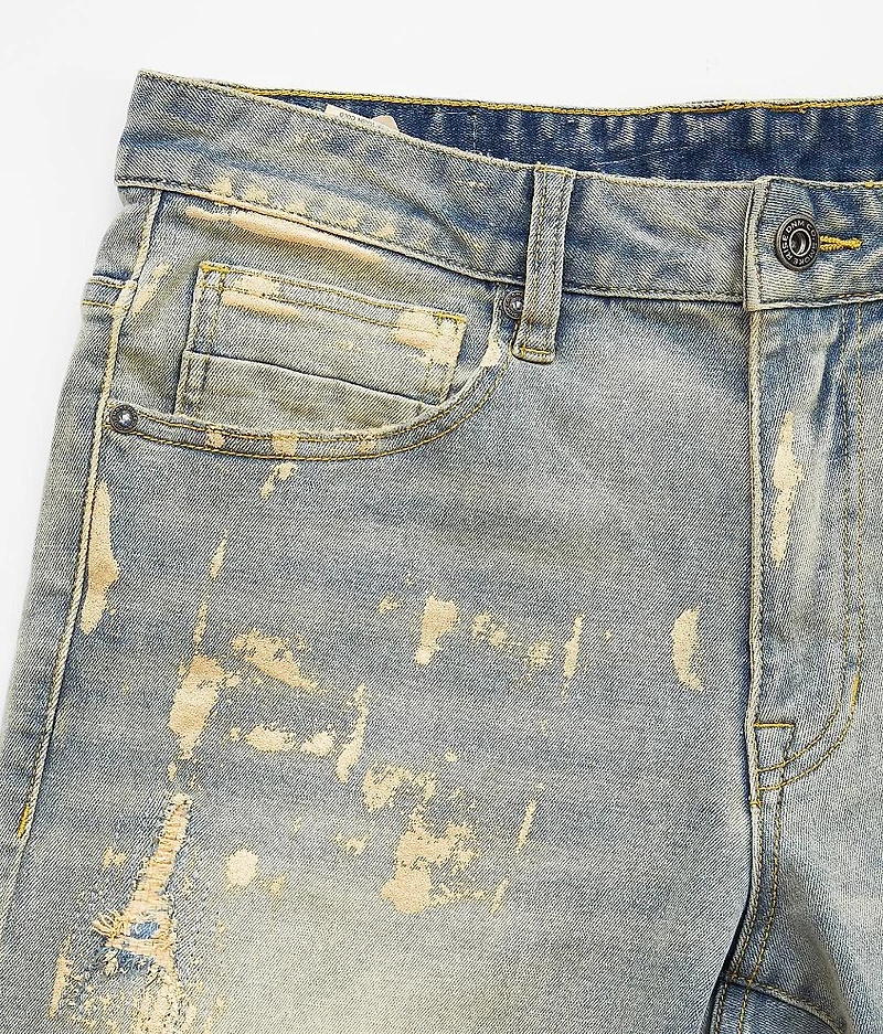 Foiled Taper Stretch Jean