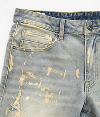 Foiled Taper Stretch Jean