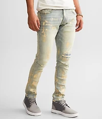 Foiled Taper Stretch Jean