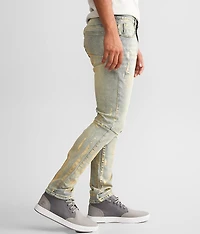 Foiled Taper Stretch Jean