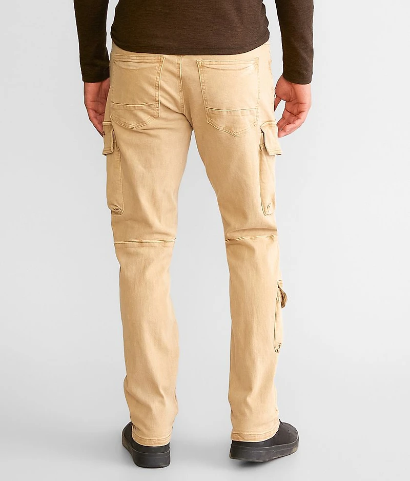 Slim Taper Cargo Stretch Jean