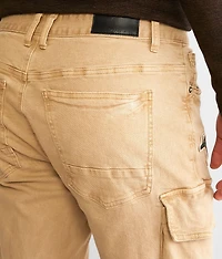 Slim Taper Cargo Stretch Jean