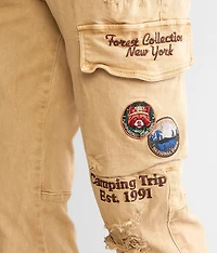 Slim Taper Cargo Stretch Jean
