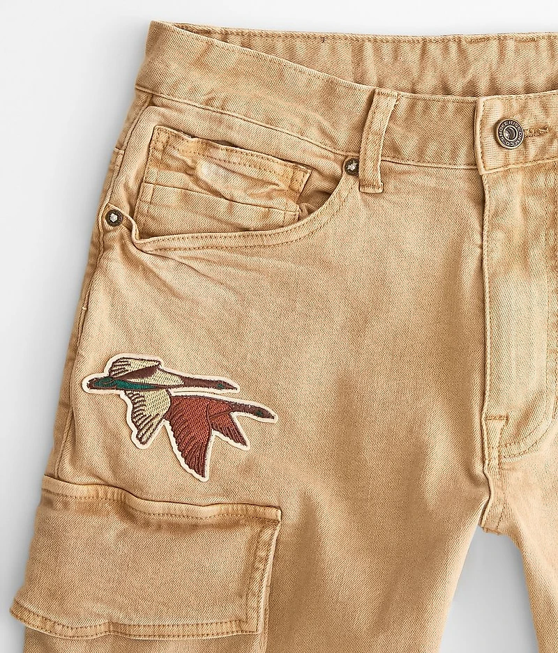 Slim Taper Cargo Stretch Jean