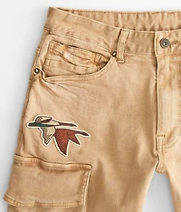 Slim Taper Cargo Stretch Jean