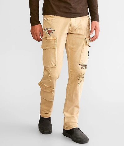 Slim Taper Cargo Stretch Jean