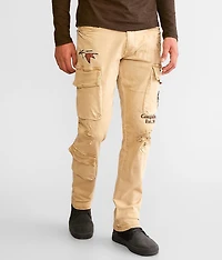 Slim Taper Cargo Stretch Jean