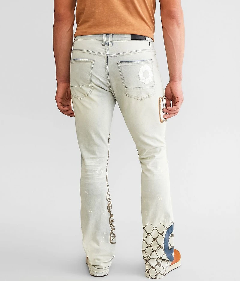 Stacked Flare Stretch Jean