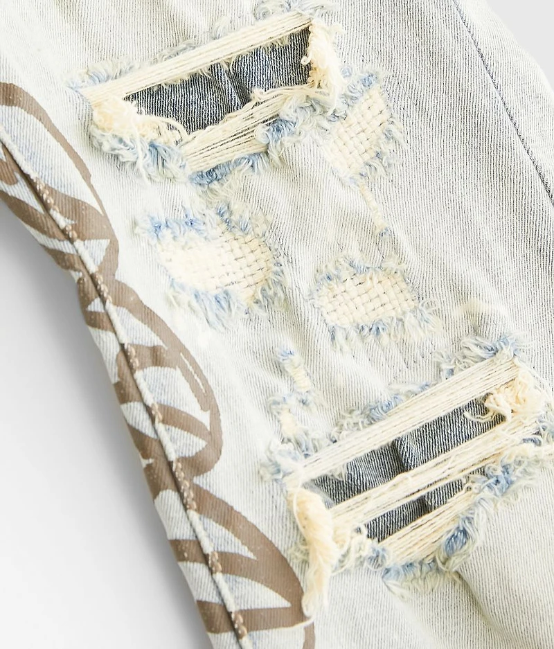 Stacked Flare Stretch Jean