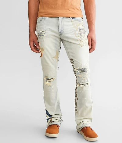 Stacked Flare Stretch Jean