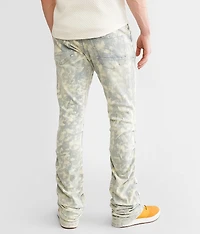 Lazy Stacked Flare Stretch Jean