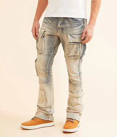 Stacked Flare Stretch Jean