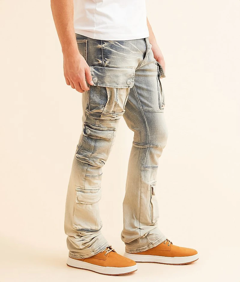 Stacked Flare Stretch Jean