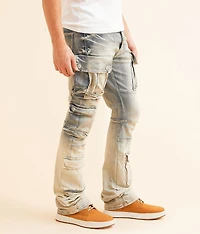 Stacked Flare Stretch Jean