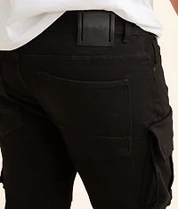 Stacked Cargo Flare Stretch Jean