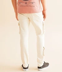 Slim Taper Stretch Cargo Jean
