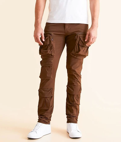 Slim Taper Cargo Stretch Jean