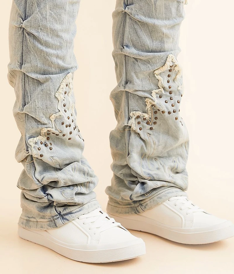 Stacked Flare Stretch Jean