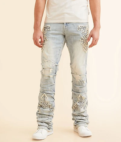 Stacked Flare Stretch Jean