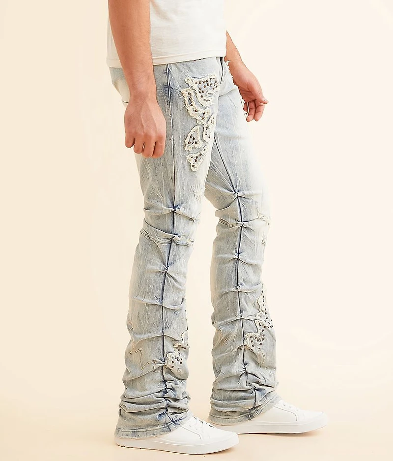 Stacked Flare Stretch Jean