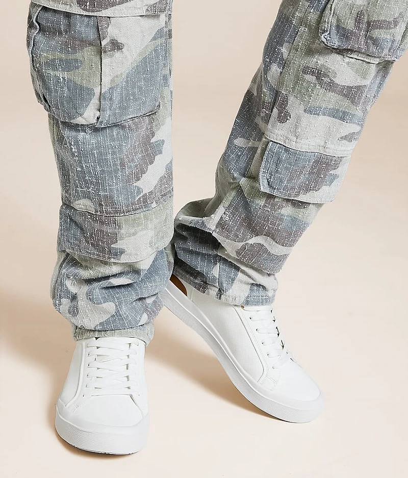Retro Camo Cargo Jean