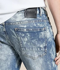Lazy Stacked Flare Stretch Jean