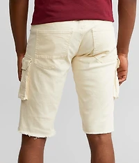 Cargo Denim Stretch Short