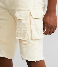 Cargo Denim Stretch Short