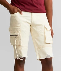 Cargo Denim Stretch Short