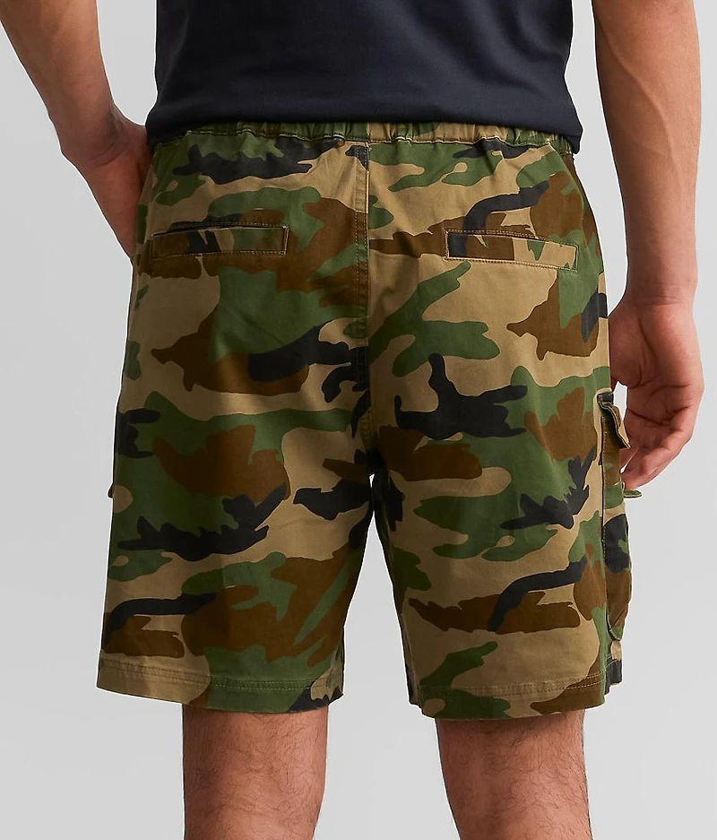Camo Cargo Stretch Short