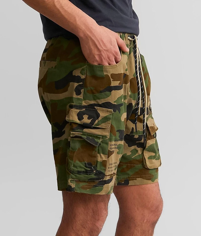 Camo Cargo Stretch Short