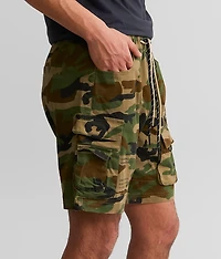 Camo Cargo Stretch Short