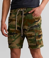 Camo Cargo Stretch Short
