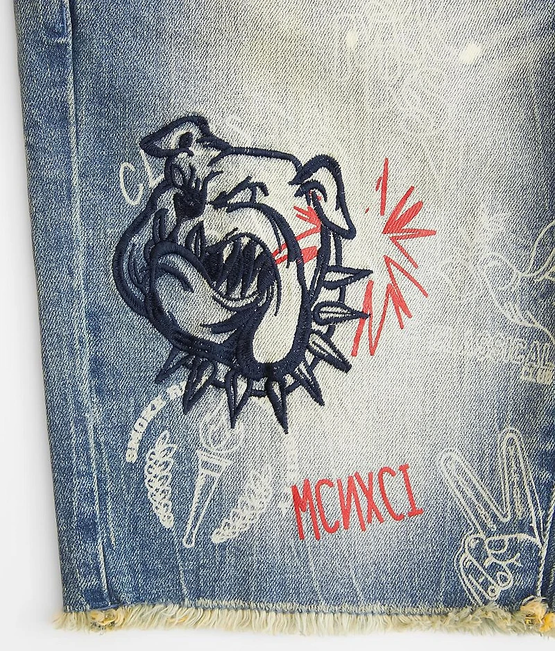 Denim Stretch Short