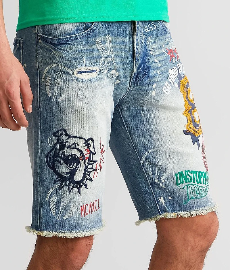 Denim Stretch Short