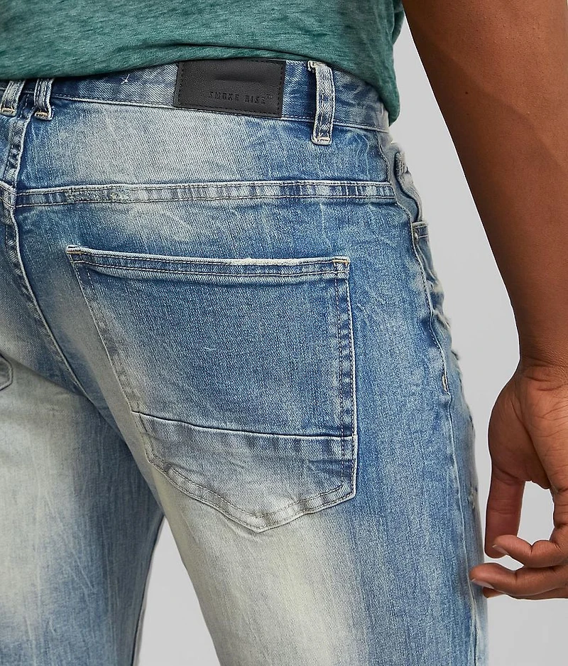 Destructed Stretch Short