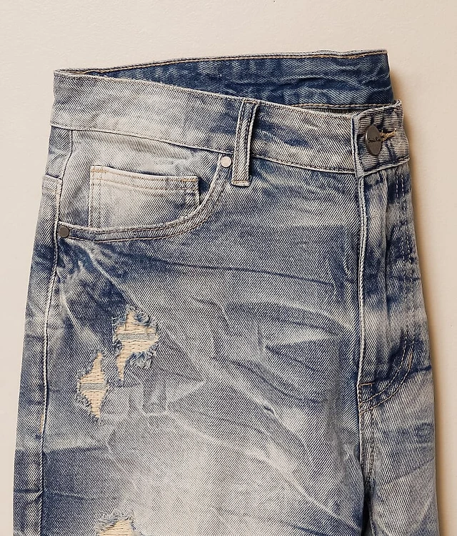 Destructed Stretch Short
