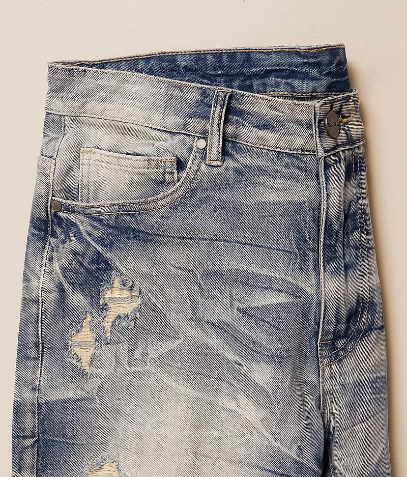 Destructed Stretch Short