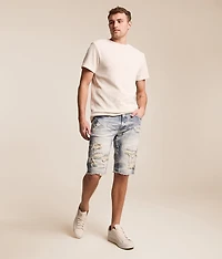 Destructed Stretch Short