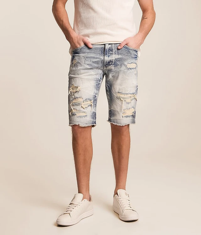 Destructed Stretch Short