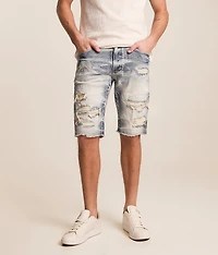 Destructed Stretch Short