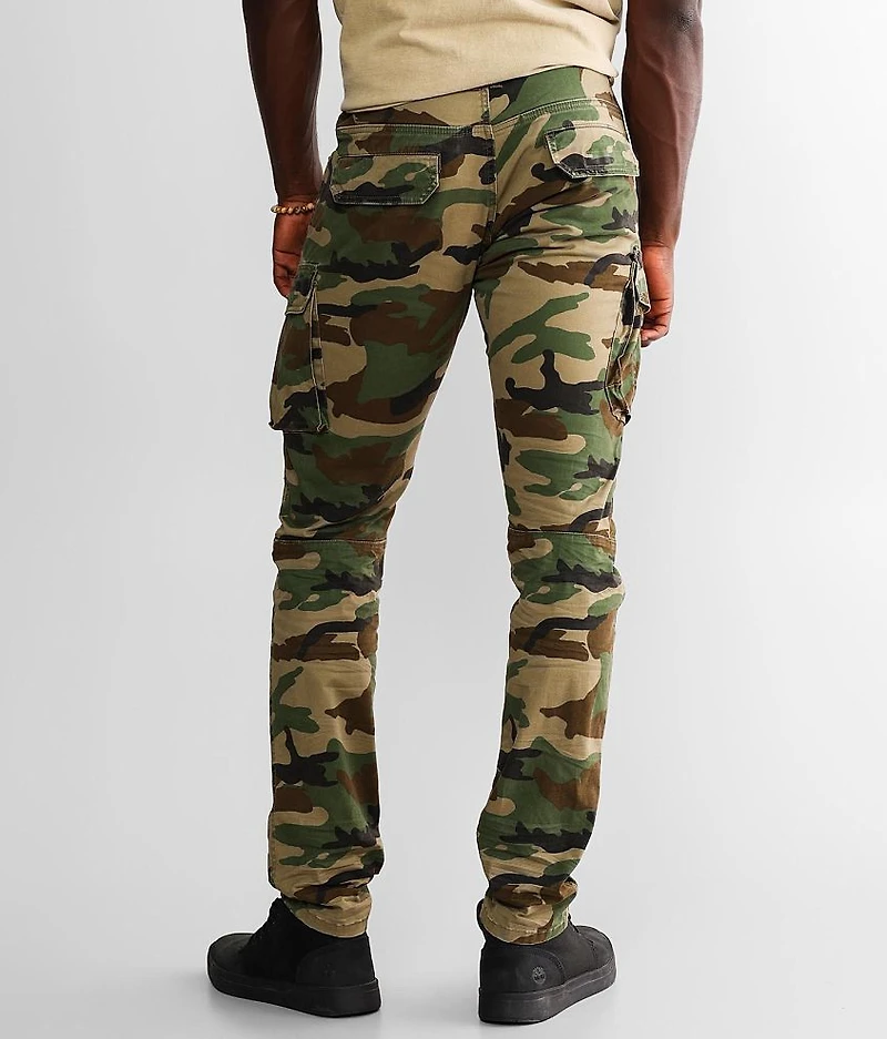 Camo Cargo Taper Stretch Pant