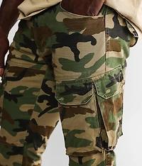 Camo Cargo Taper Stretch Pant