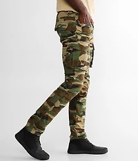 Camo Cargo Taper Stretch Pant