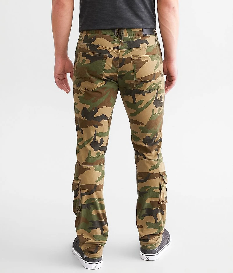 Slim Taper Cargo Stretch Jean