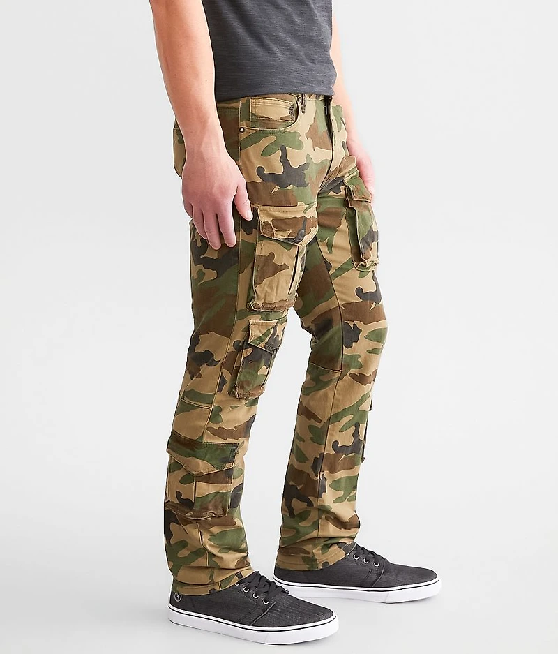 Slim Taper Cargo Stretch Jean
