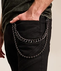 Lazy Stacked Flare Stretch Jean